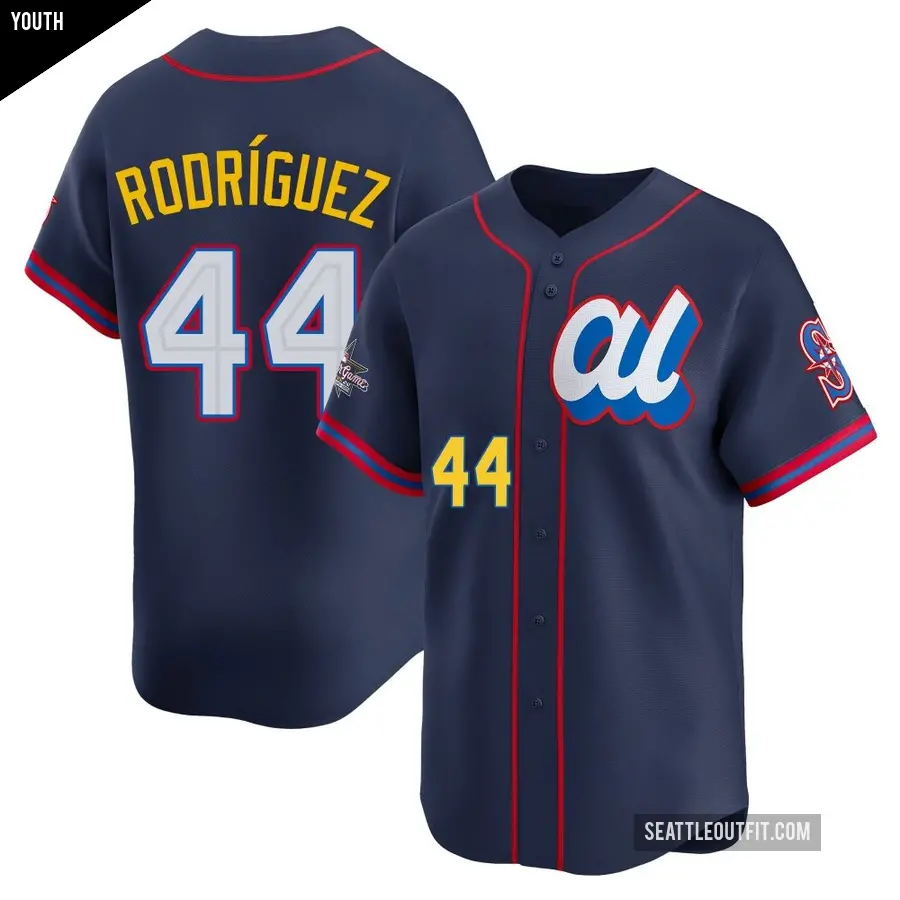 Youth Seattle Mariners ＃44 Julio Rodriguez Limited Navy American League 2025 All-Star Edition Jersey
